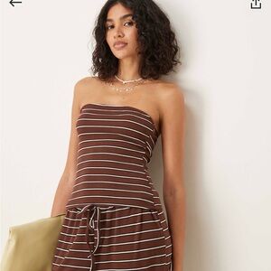 ASOS DESIGN Longline Bandeau